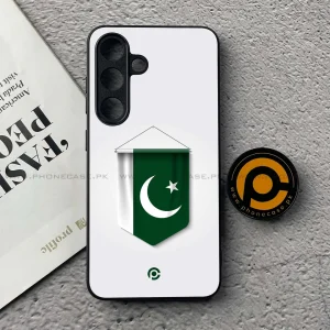 Pakistani Flag Design 6 - Premium Metal Phone Case All Models