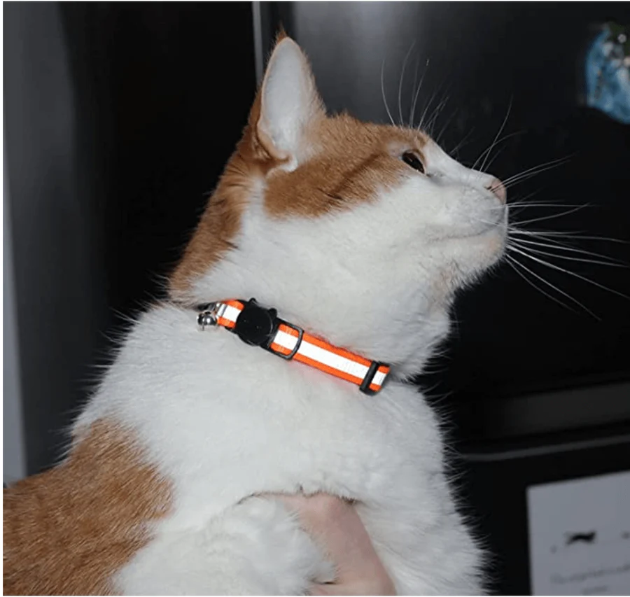 Reflective Cat Collar with Bell Adjustable For Cats