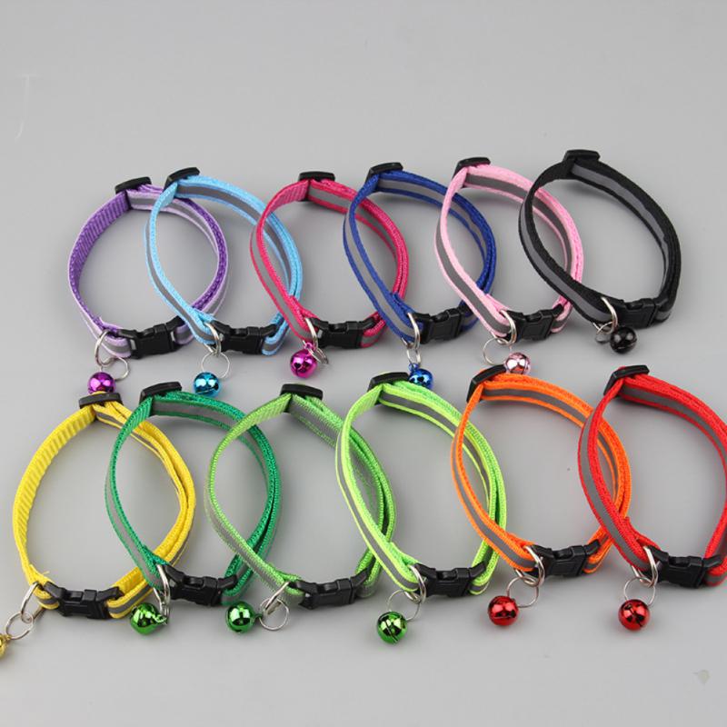 Reflective Cat Collar with Bell Adjustable For Cats - Image 2