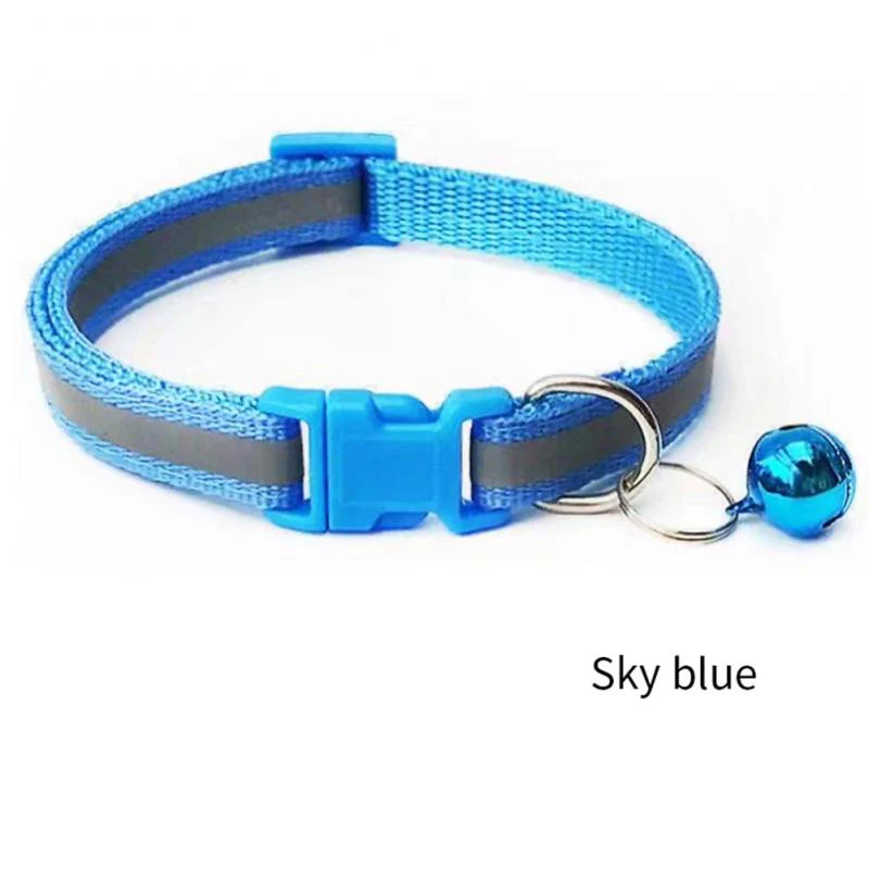 Reflective Cat Collar with Bell Adjustable For Cats - Image 12