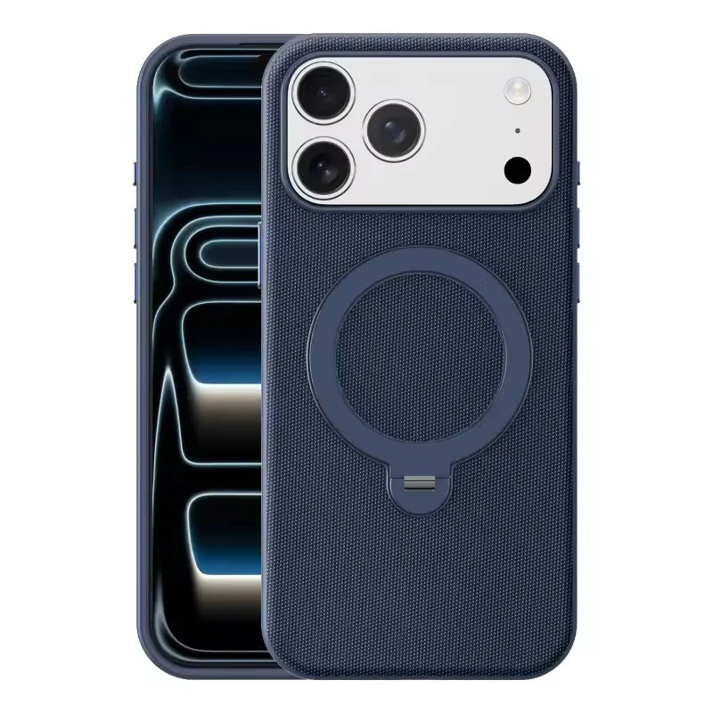 iPhone 17 Pro Max - Tactile Rotix 360° Magnetic Ring Stand Holder Protective Case - Image 4