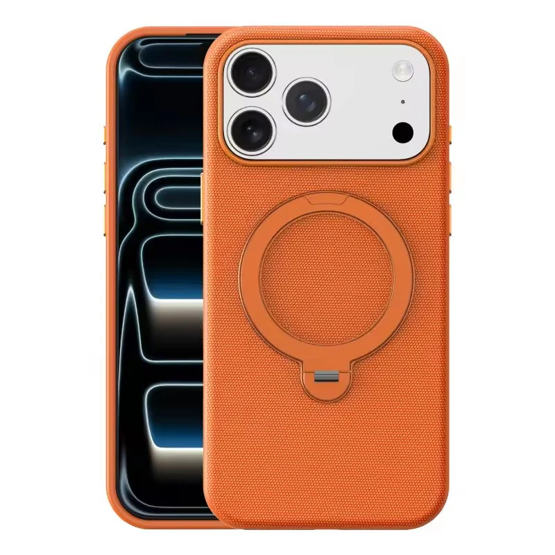 iPhone 17 Pro Max - Tactile Rotix 360° Magnetic Ring Stand Holder Protective Case - Image 9